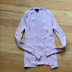 Ann Taylor Pink Cardigan